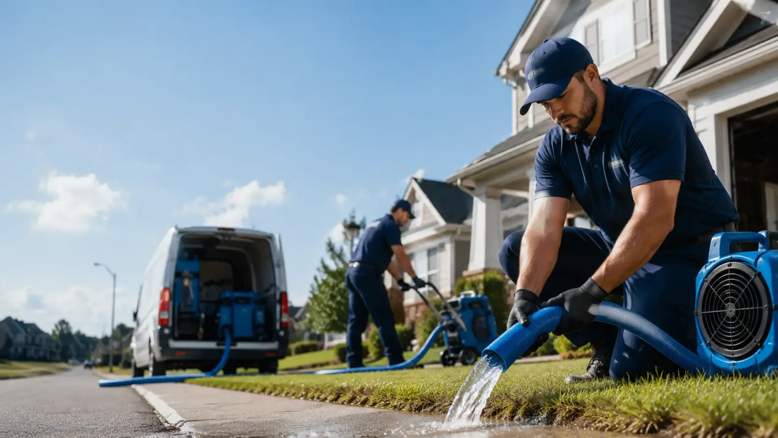 Flood Damage Restoration in Hobart, OK